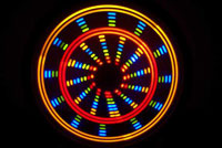 Rainbow wheel lights !