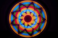 Rainbow wheel lights !