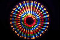 Rainbow wheel lights !